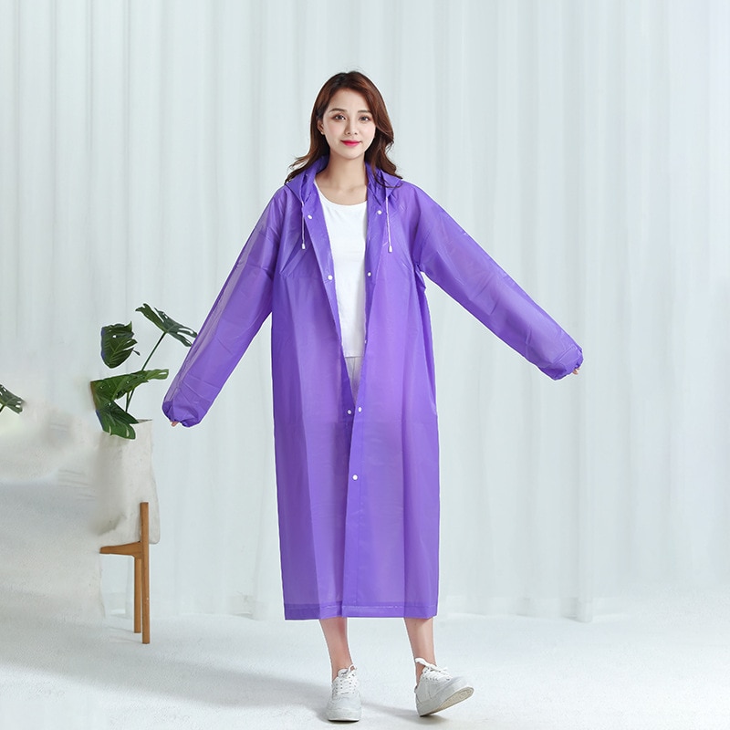 Camping Rain Poncho - เสื้อกันฝนมีฮู้ด 1 ชิ้น สำหรับผู้หญิงและผู้ชาย กันน้ำหนาพิเศษ เหมาะสำหรับการท่องเที่ยว