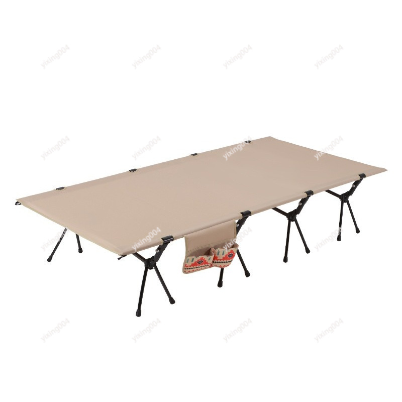 Bed Outdoor Camping - เตียงพับอลูมิเนียมน้ำหนักเบา กว้าง 90 ซม. สำหรับตั้งแคมป์กลางแจ้ง เต็นท์เดินทาง