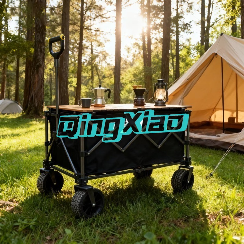 รถเข็นพับได้ไฟฟ้าสำหรับแคมป์ปิ - Outdoor Camping Trolley บทวิจารณ์และราคา