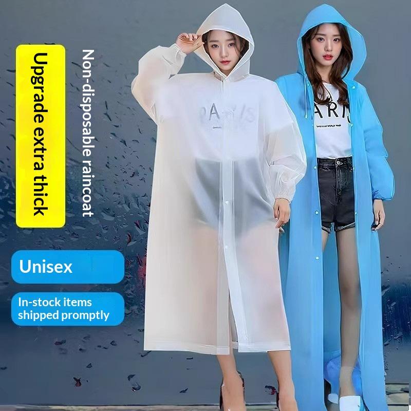 เสื้อกันฝนใหม่สำหรับผู้หญิงและ - Camping Rain Poncho บทวิจารณ์และราคา