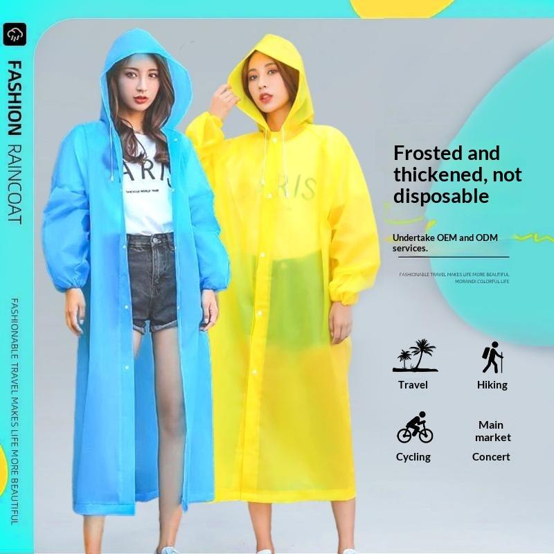 เสื้อกันฝนใหม่สำหรับผู้หญิงและ - Camping Rain Poncho บทวิจารณ์และราคา