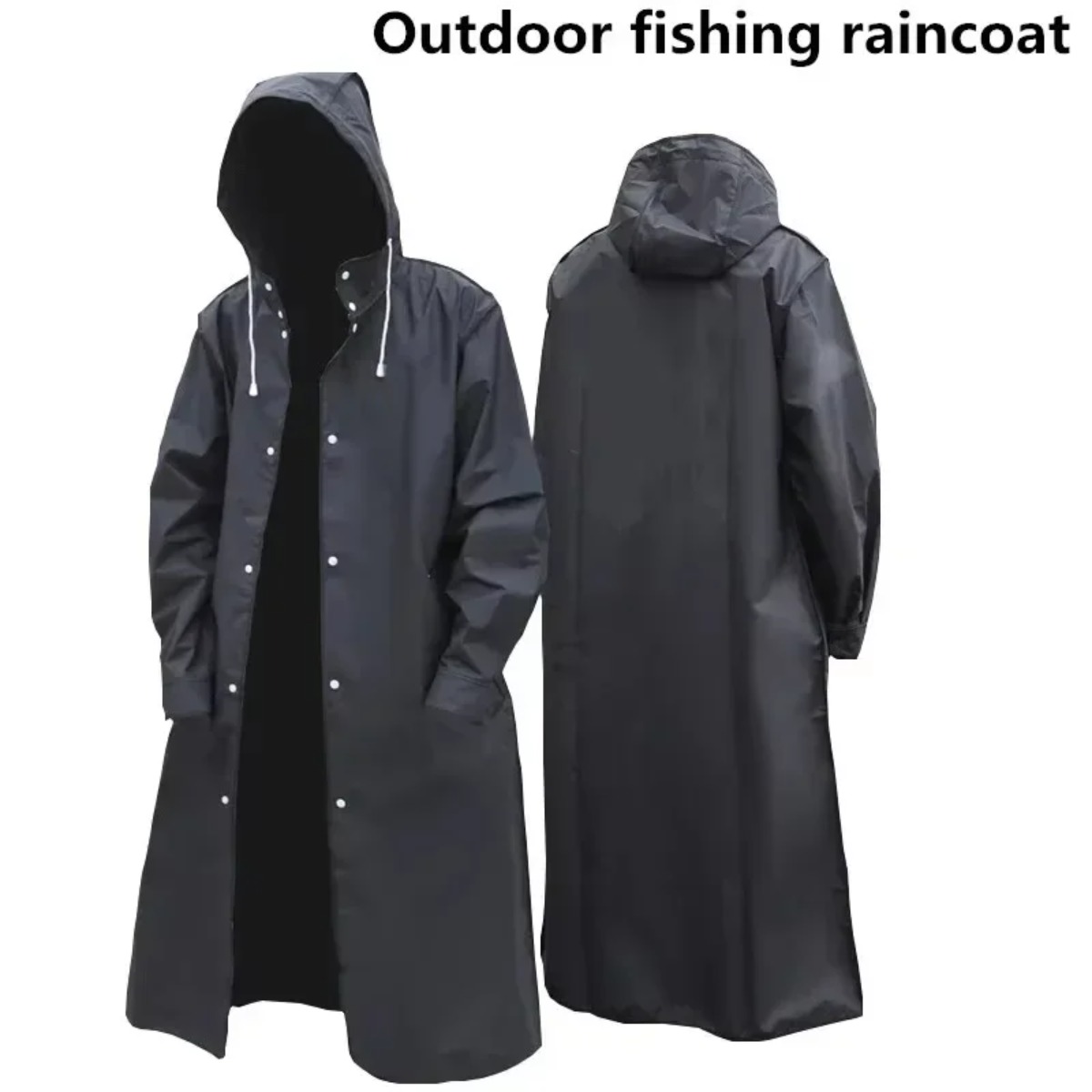 เสื้อกันฝนมีฮู้ดกันน้ำทันสมัยส - Camping Rain Poncho บทวิจารณ์และราคา